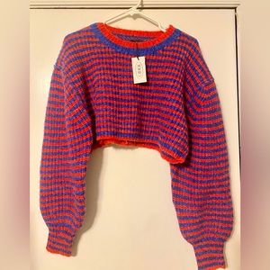 Cider cropped sweater